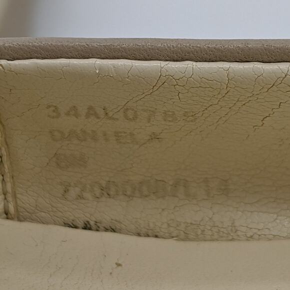 Aerin Daniela Woven Toe Tan Slip On Flats Size 8 - Picture 9 of 9